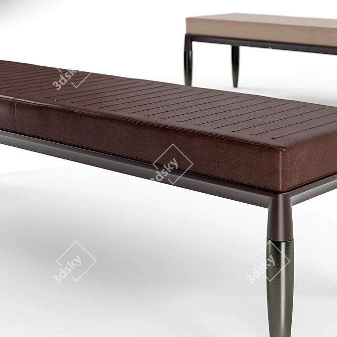 Giorgetti ROI Bench 3D model image 2