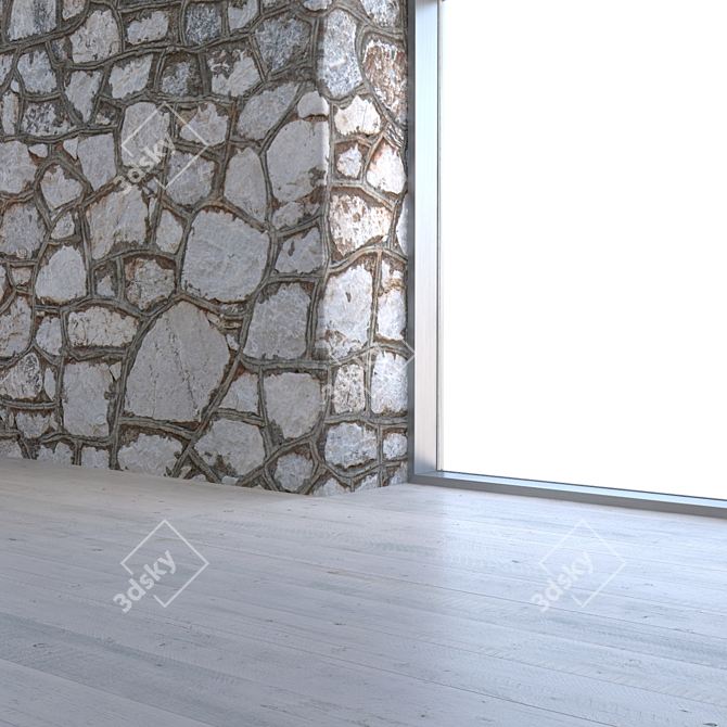 Seamless Masonry Texture Pack 3D model image 3