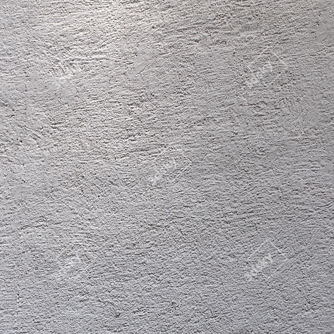 Seamless Rough Stucco Texture 3D model image 4