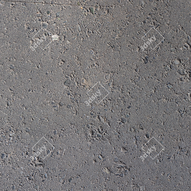 Seamless Concrete Texture Bundle 3D model image 4