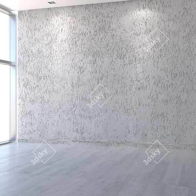 Seamless Stucco Texture Pack 3D model image 5