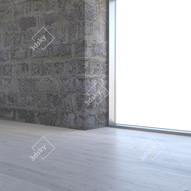 Seamless Textured Blocks 3D model image 3