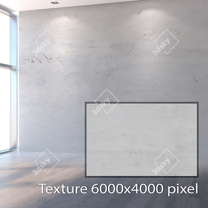 Seamless Plaster Texture 3D model image 2