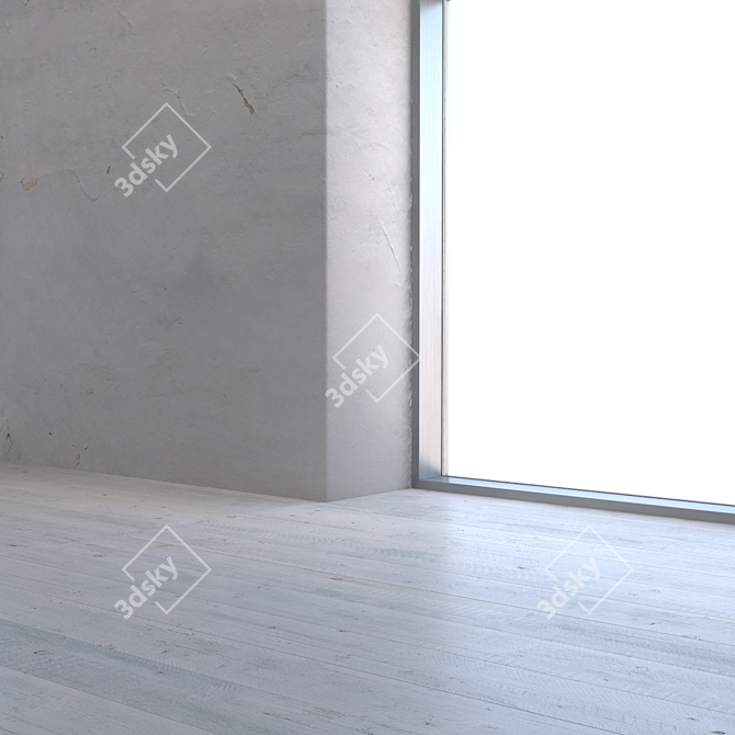 Seamless Plaster Texture 3D model image 3