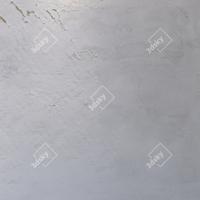 Seamless Plaster Texture 3D model image 4