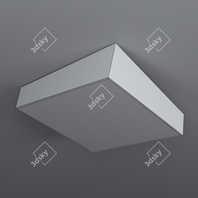 Mantra MINI Ceiling Light in White Metal 3D model image 2