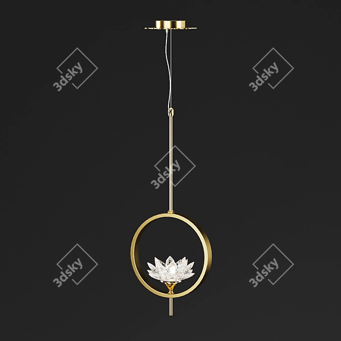 ScandiGlow Lavon Pendant Light 3D model image 1