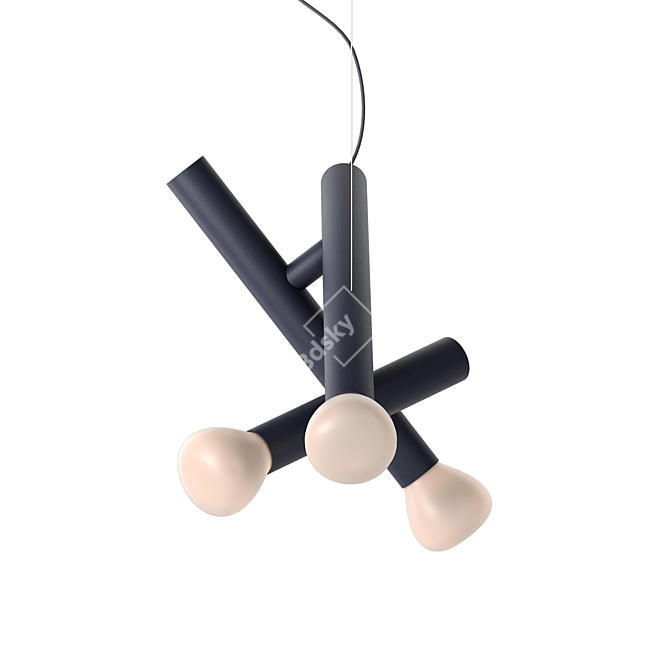 Lambert & Fils PARC 04 Pendant Light 3D model image 4