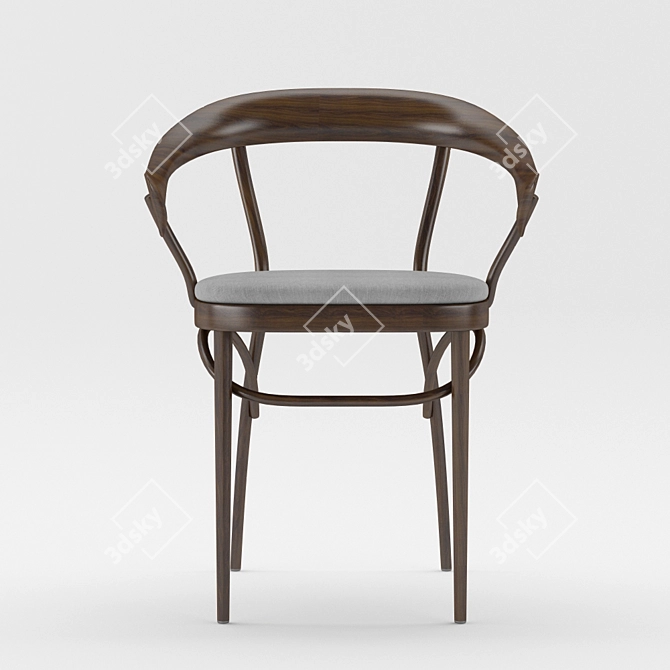 Ergonomic Bistrot Chair by Nigel Coates 3D model image 3