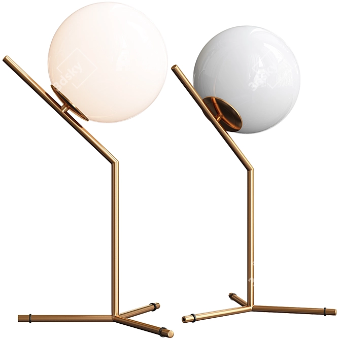 IC Lighting Table 1 High: Sleek Design for Elegant Spaces 3D model image 2