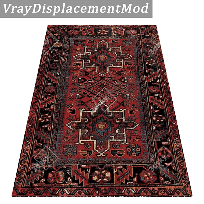 High-Quality Carpets Set 3D model image 3