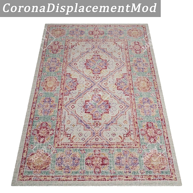 High-Quality Carpets Set 3D model image 4