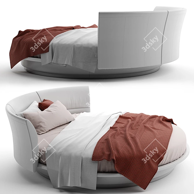 Dreamy Lullaby Duo Bed 3D model image 2