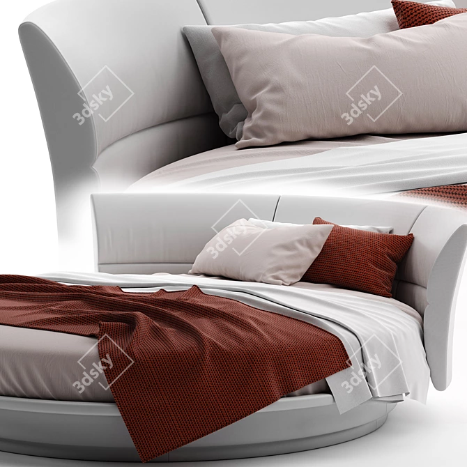 Dreamy Lullaby Duo Bed 3D model image 4