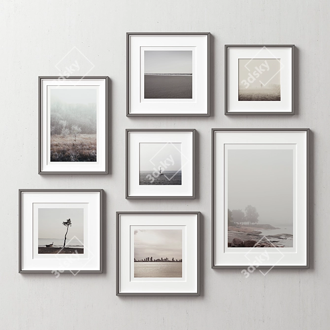 Versatile Picture Frame Set - 141 3D model image 4