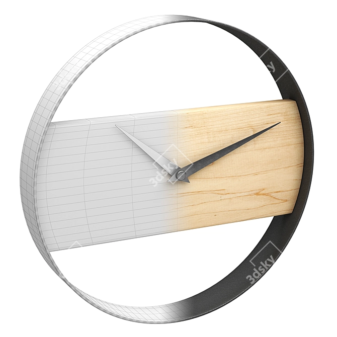 Timeless John Lewis Inspired Clock 3D model image 2