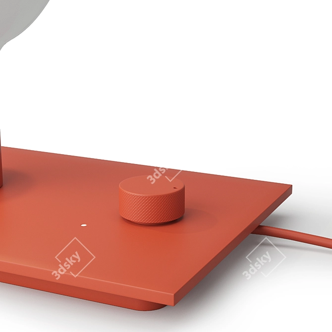 Minimalist Control Lamp by Muuto 3D model image 2