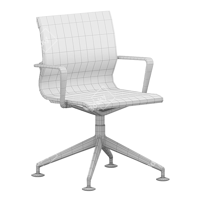 Title: Physix Conference Chair by Vitra 3D model image 5