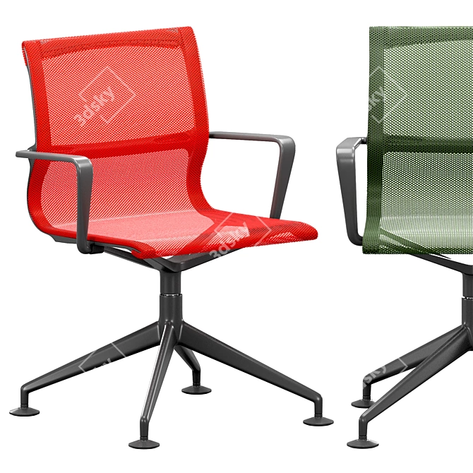 Title: Physix Conference Chair by Vitra 3D model image 7