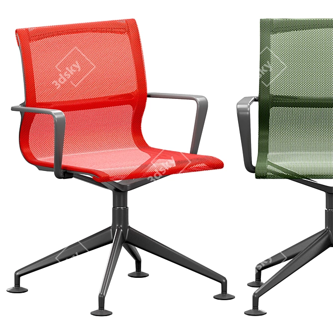 Title: Physix Conference Chair by Vitra 3D model image 8