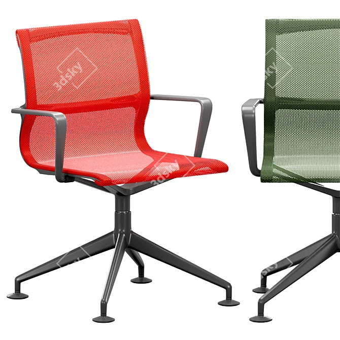 Title: Physix Conference Chair by Vitra 3D model image 12