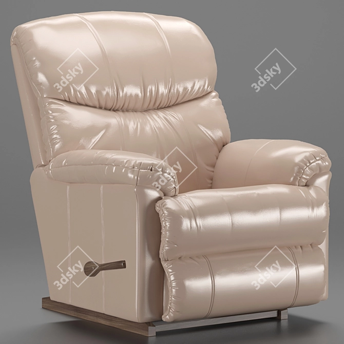 Cozy Comfort Recliner Sofa 3D model image 1