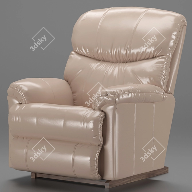 Cozy Comfort Recliner Sofa 3D model image 2
