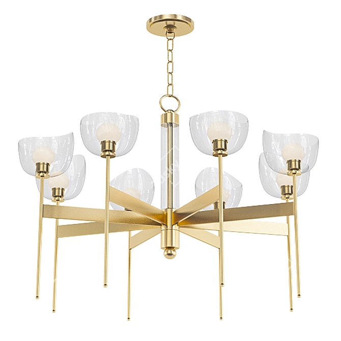 Modern Chandelier Collection 3D model image 4