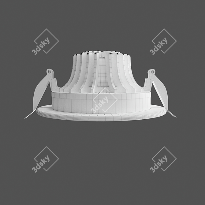 Mantra BASICO COB Downlight - Efficient and Stylish 3D model image 3