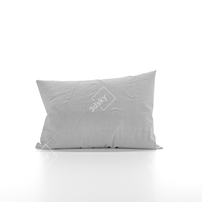 3Ds Max Compatible Cushion 3D model image 1