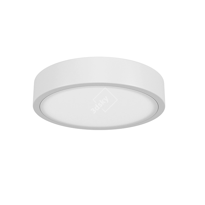 Saona Superficie Downlight: Powerful 14W LED Ceiling Light 3D model image 1