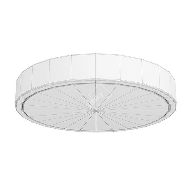 Title: Saona Superficie 6626 LED Downlight 3D model image 2