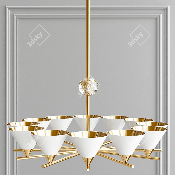 Contemporary Pendant Lamp Collection 3D model image 3