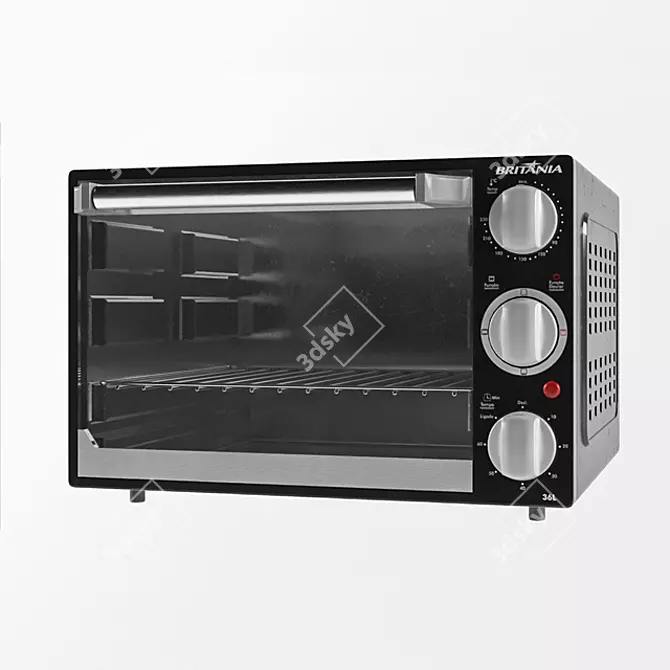 Britânia 36L Electric Oven 3D model image 2