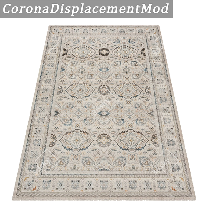 Versatile High-Quality Carpet Set 3D model image 4