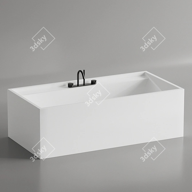 Luxury Bathroom Fixtures by Nic and Antonio LUPI 3D model image 2