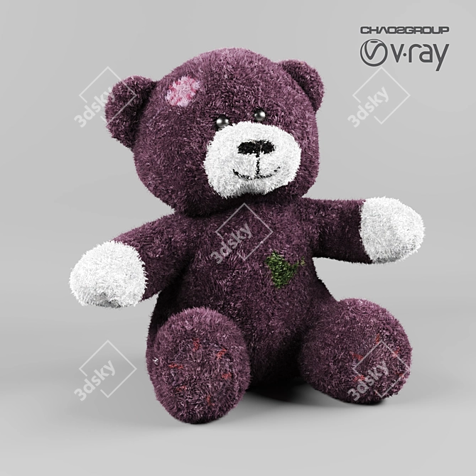 Esma Sema Bear Plush Toy - 2016 Edition 3D model image 1