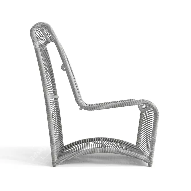 Sunset West Miami Club Chair: Sleek and Comfortable 3D model image 3