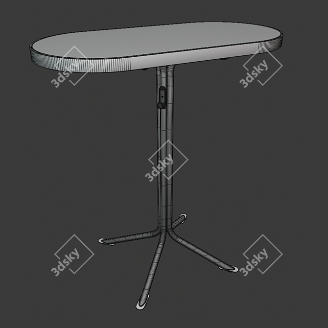 Cherche-midi Bistro Table 3D model image 5