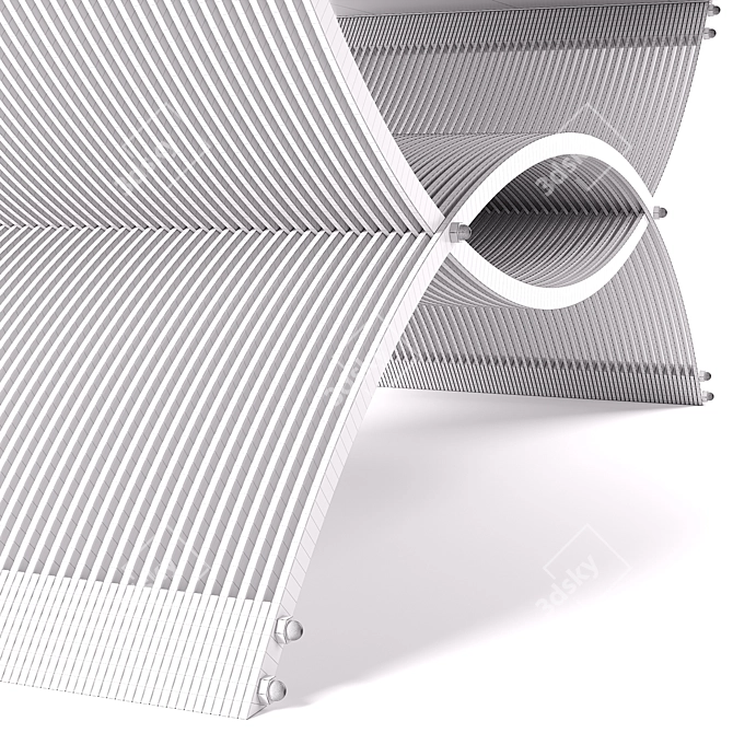 Parametric Coffee Table | 540x1020x350 | Modern Design 3D model image 6