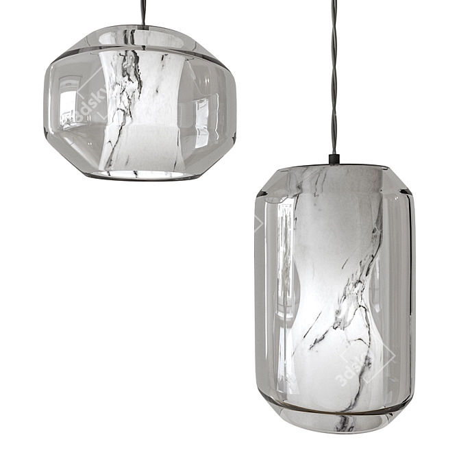 Lee Broom Chamber Pendant Lights 3D model image 4