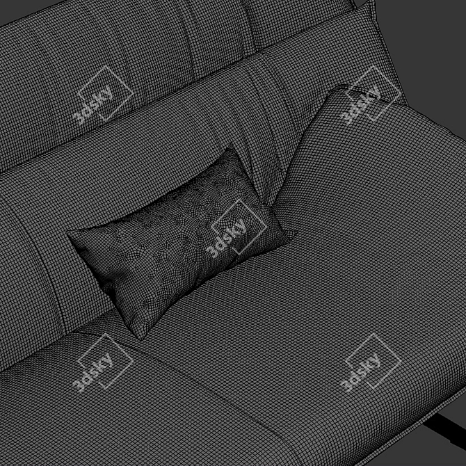 Mitchell Koinor Sofa: Sophisticated Style 3D model image 4