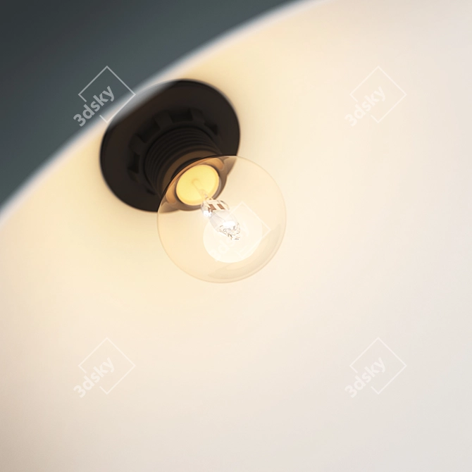 Adjustable Height Lloop Pendant 3D model image 5