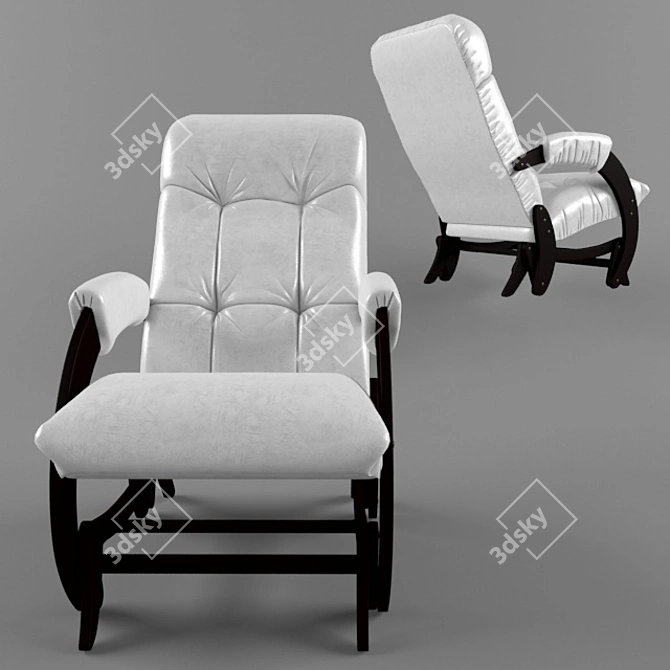 Glider Comfort Rocking Chair 3D model image 2