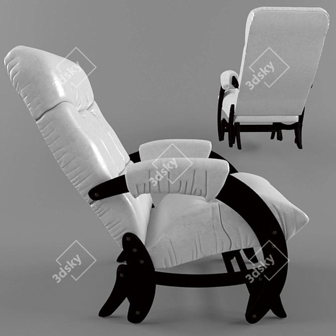 Glider Comfort Rocking Chair 3D model image 3