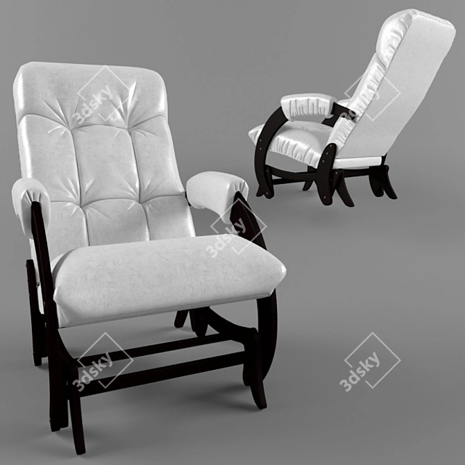 Glider Comfort Rocking Chair 3D model image 4