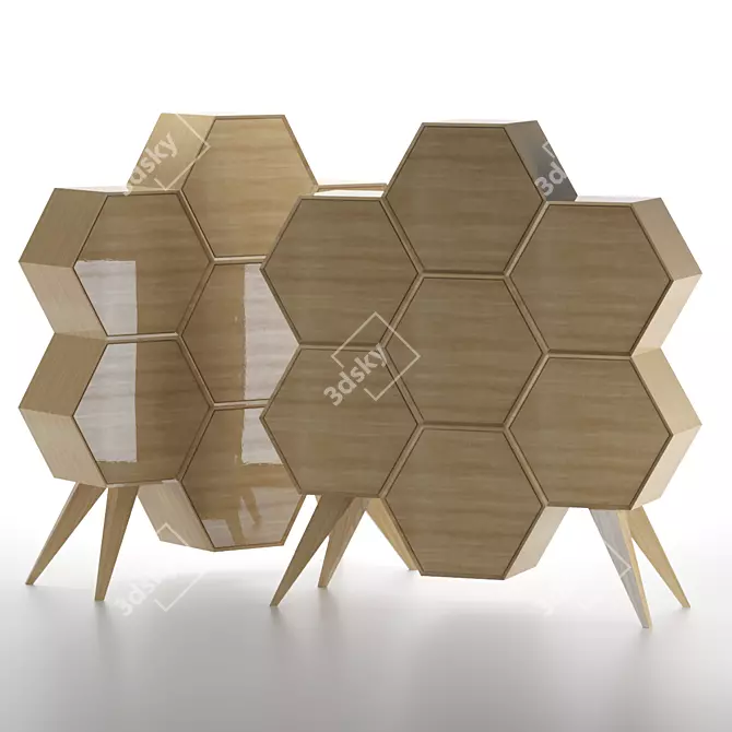 Honey Haven Cabinet 3D model image 2