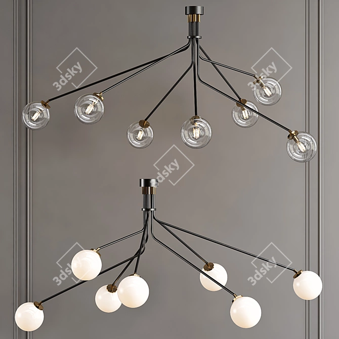 Elegant Decorative Light 7 3D model image 1