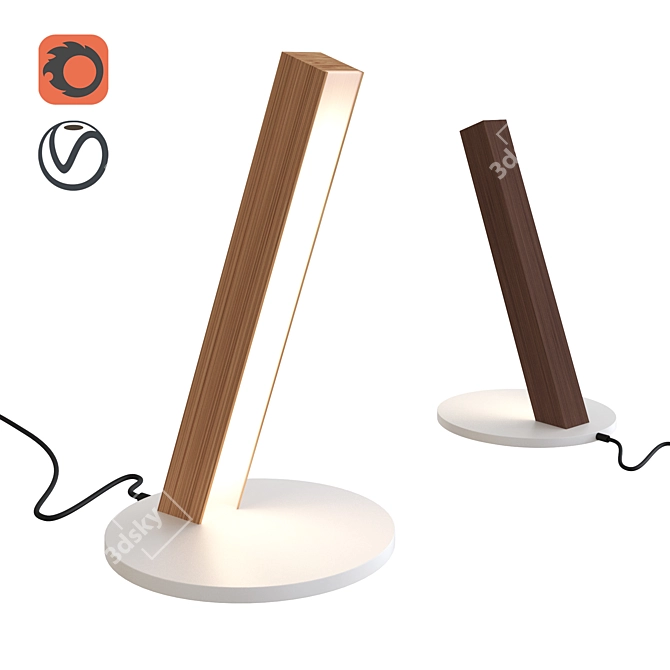 TUNTO LED40 QI Desk Lamp 3D model image 5