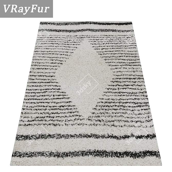 Title: Luxury Carpet Set 3D model image 2